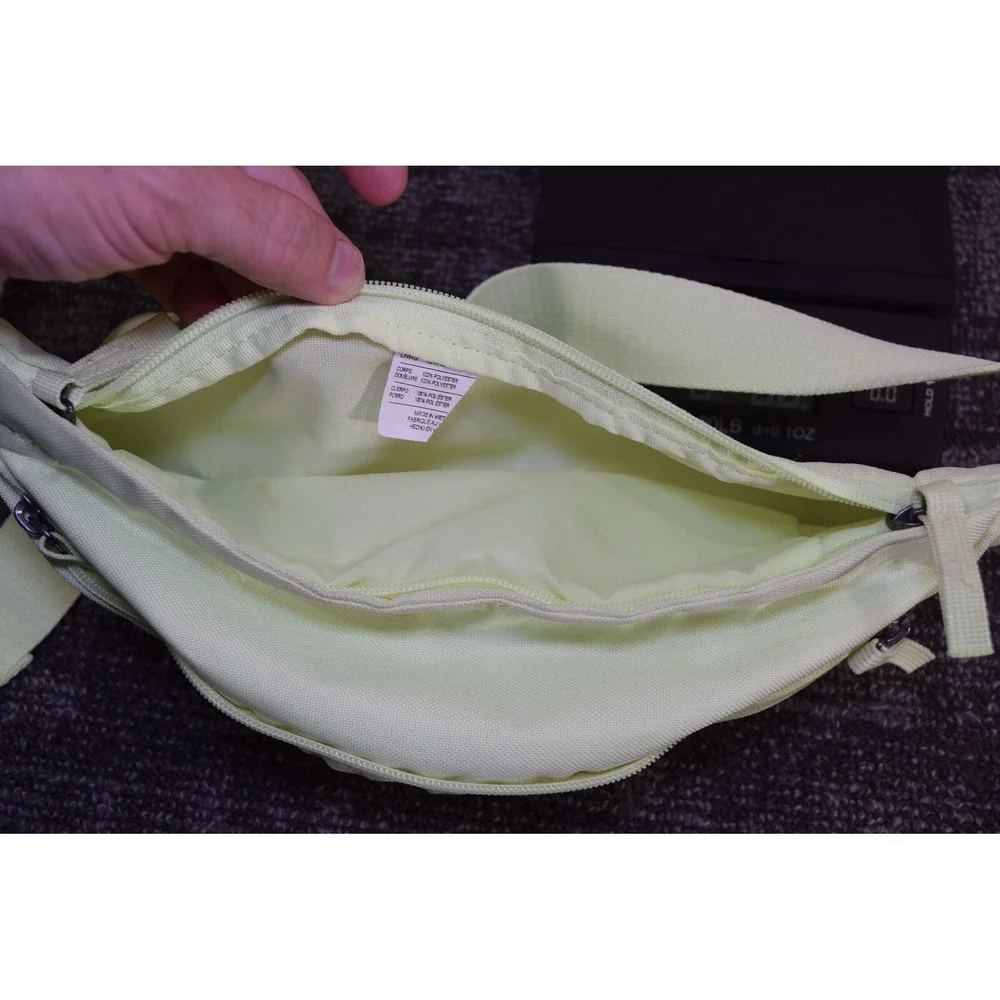 NIKE Heritage Hip Pack Light Lime Green Waistpack Fanny Sling Bag